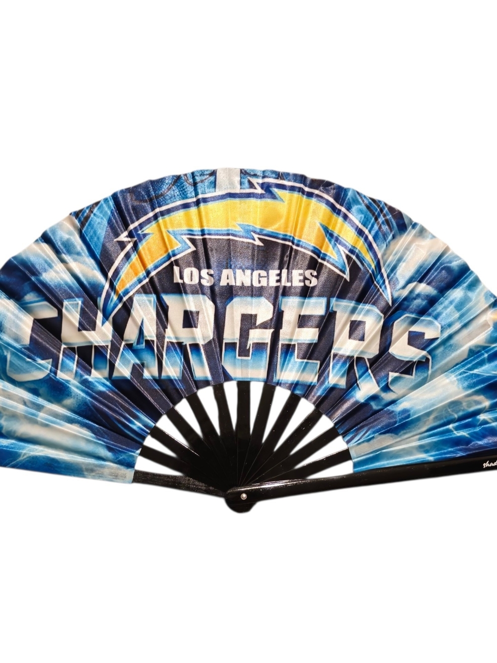 Los Angeles Chargers Blue & Yellow Fan Handheld Fan